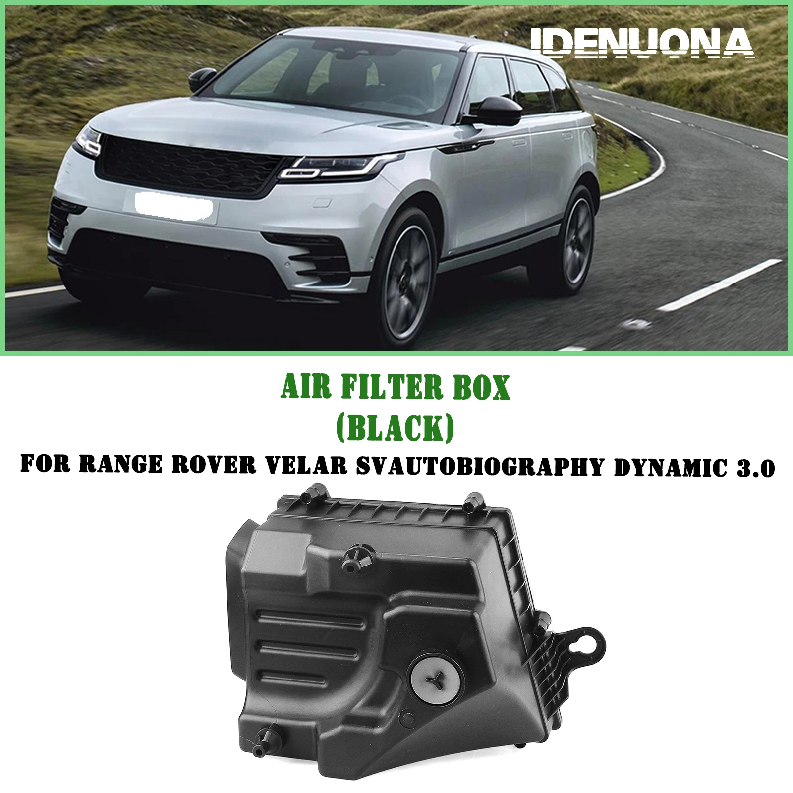 For Land Rover Range Rover Velar L560 3.0 2017-2024 LR092245 Left Air Filter Box Cover Cleaner  shell Case