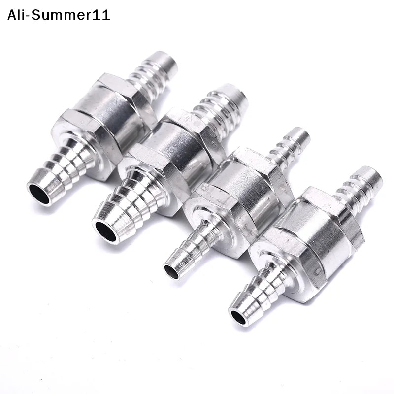 【1a1】【WG】One Way 6/8/10/12mm 4 Size Aluminium Alloy Fuel Non Return Check Valve
