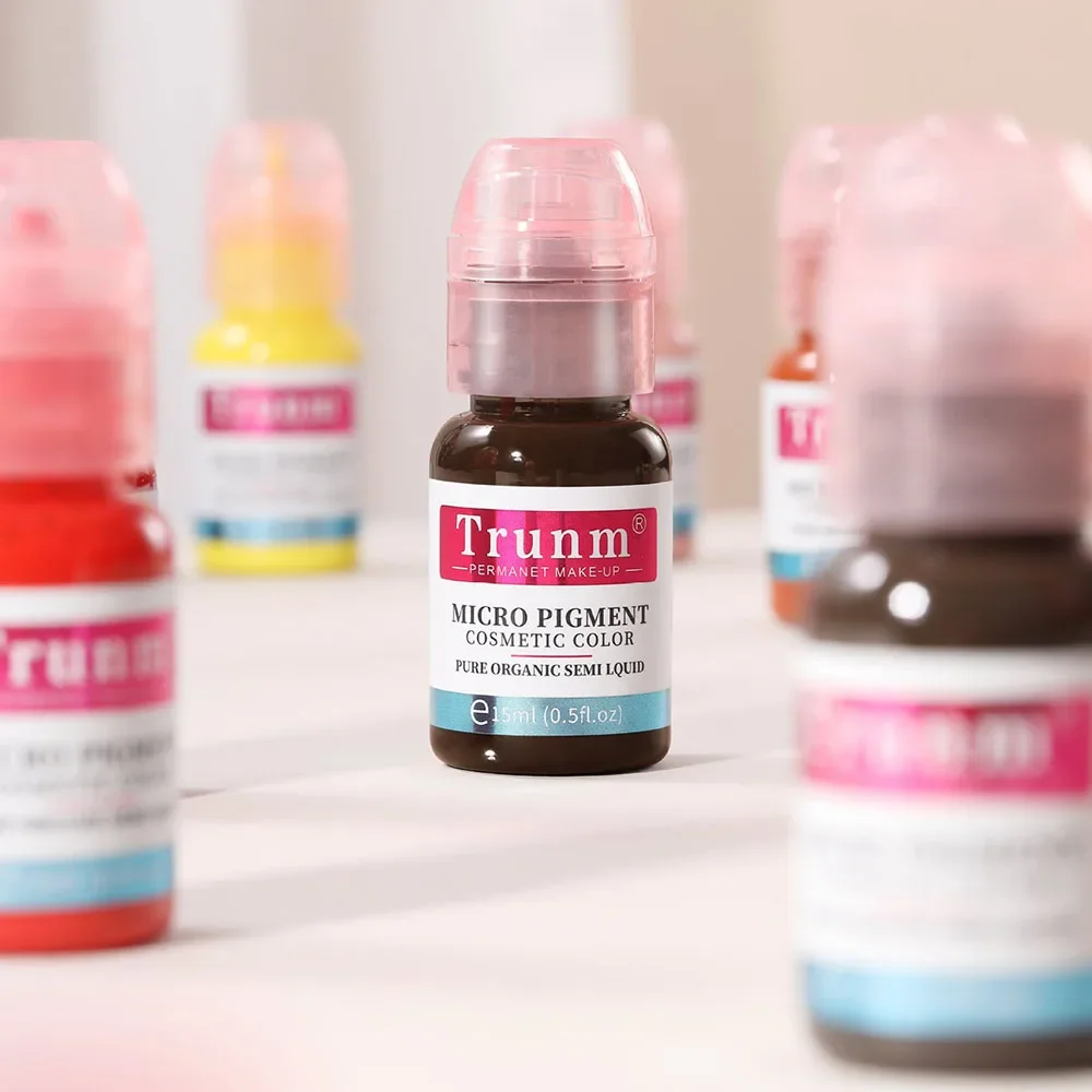 أوروبا الأكثر مبيعا 15 مللي المهنية الدائم الوشم الحبر Microblading الصباغ ل الحاجب كحل الشفاه ماكياج Micropigmentat #2
