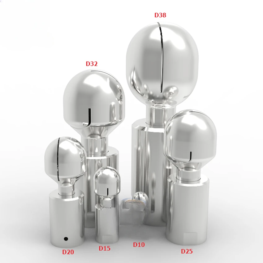 D20 Rotating Tank Clean Nozzle,316 SS,CIP Rotary Spray Ball