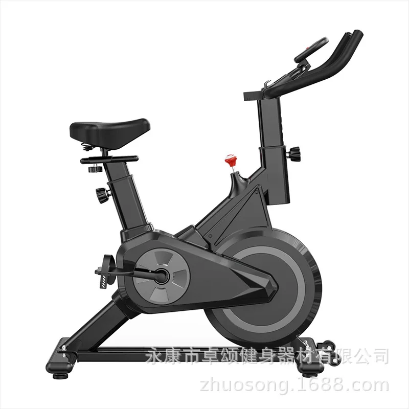 Cross-border custom silent magnetic control fitness spinning bicycle household sports bicycle indoor fitness equipment
