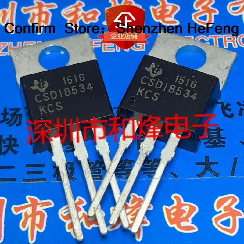 5PCS-10PCS CSD18534KCS  TO-220 60V 45A    Original On Stock Quicky Shipping