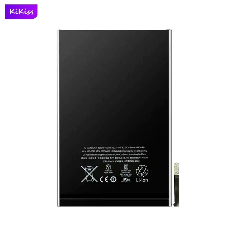 mini1 Tablet Battery For Apple iPad mini 1 A1432 A1445 A1454 A1455 4440mAh Real Capacity