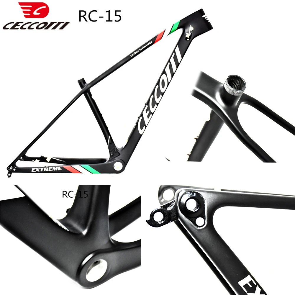 29er Carbon Mountain Bike Frame Boost, MTB Bicycle Frameset, Disc Brake, Hard Tail T1000 Carbon Fiber 29