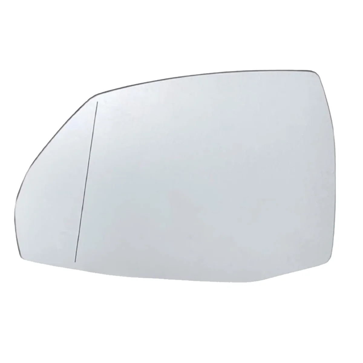 Lente aquecida do espelho retrovisor do carro, vidro para Audi Q5 2015-2017, Q7 2017-2021, 4M0857535, 1 par