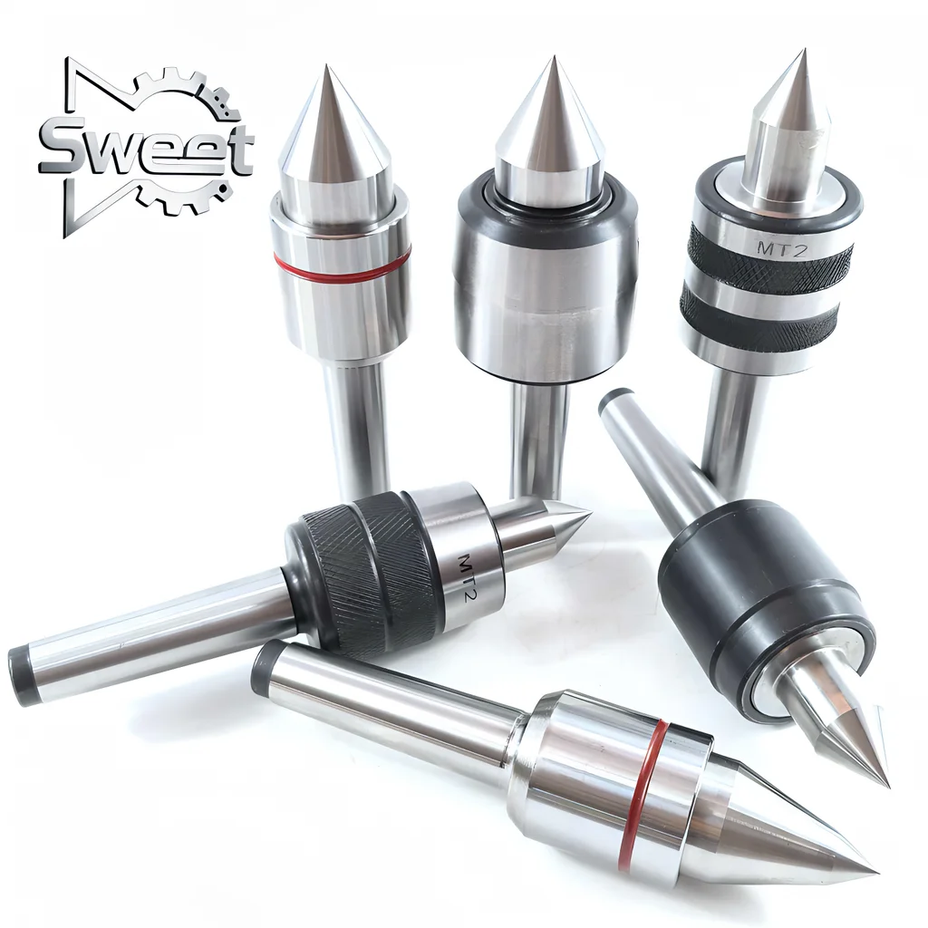 【MT2 Internal Rotation Center Mohs Taper 】 Special turning tool for woodworking lathes /CNC lathes, lathe replacement center