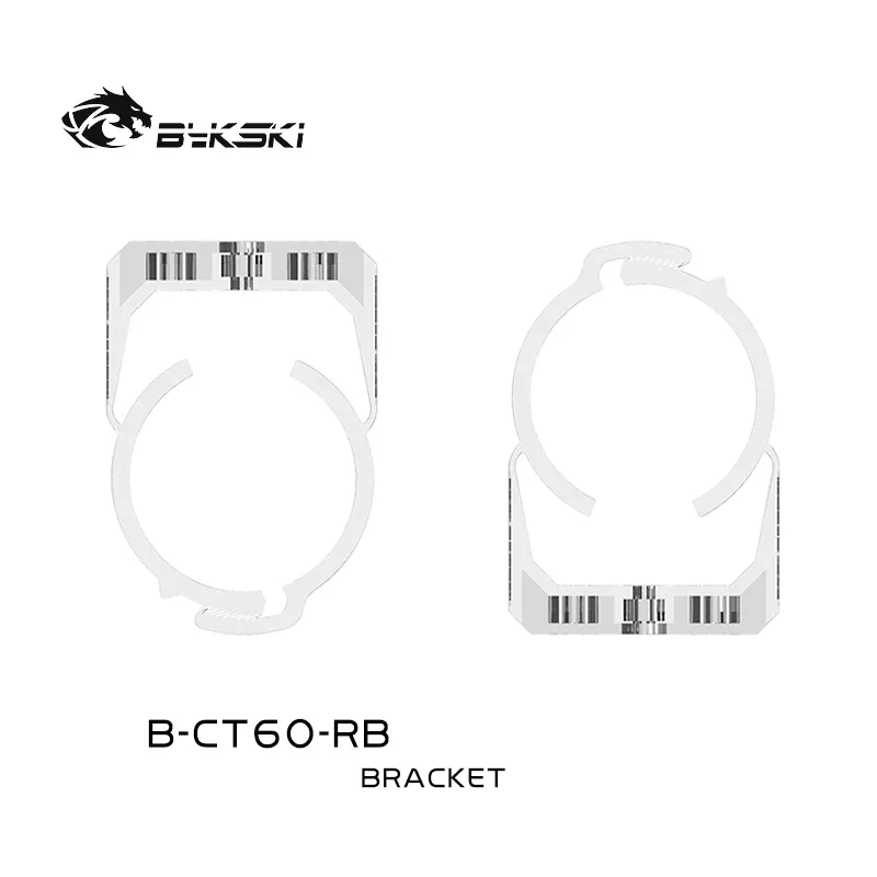 BYKSKI Transparent Water Tank Bracket Acrylic Clips for Diameter 60mm/65mm Reservoir /Water Tank Buckle To Help Tank Fixing - Image 2