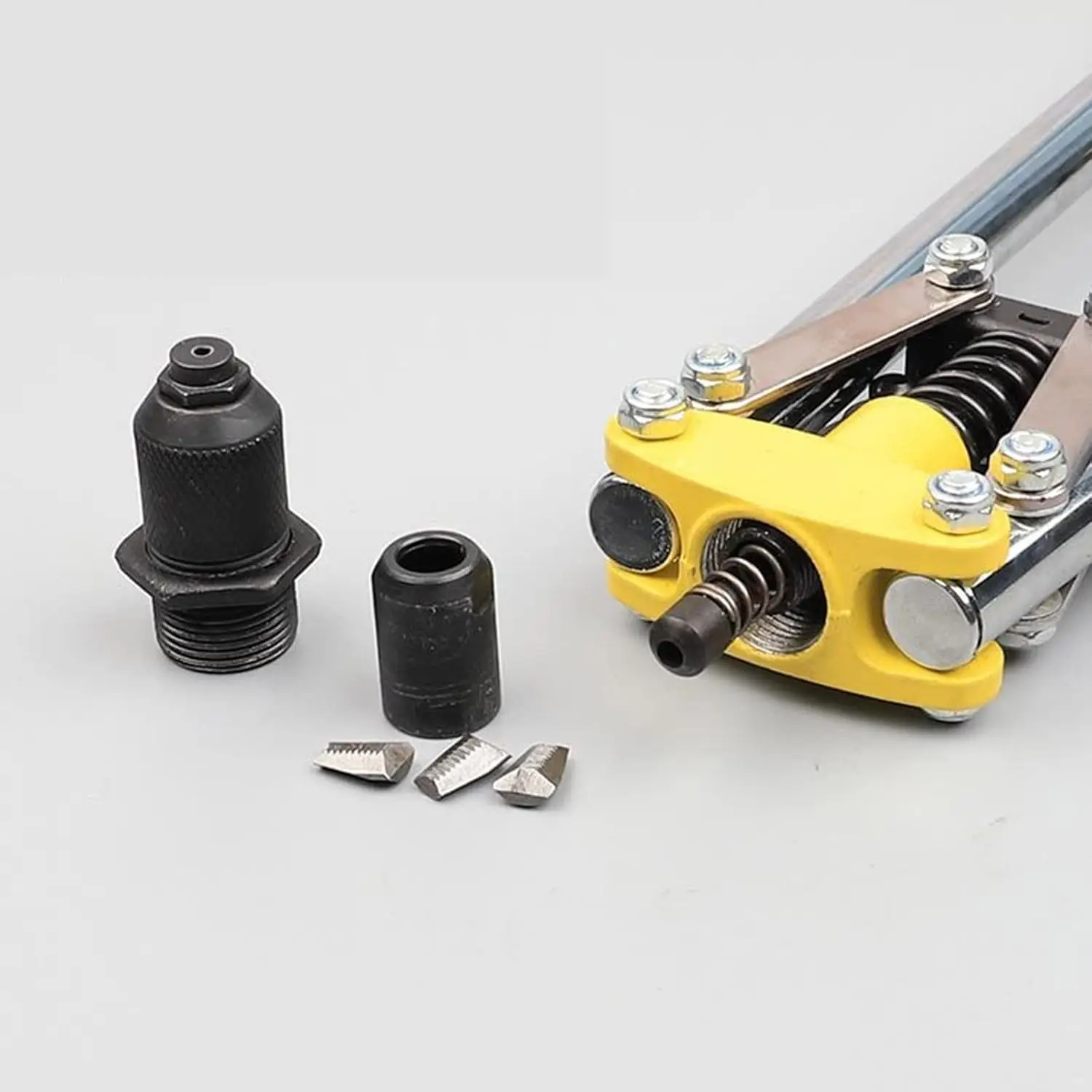 Rivet Guns Manual Double Handle Labor Saving Pull Willow Guns Alloy Heavy Automatic Rivet Tool Household Tools River Guns