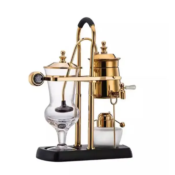 Coffee machine, alcohol lamp siphon coffee machine