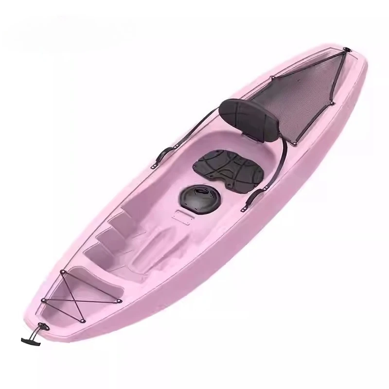 

2.6-meter Pink Single-person Kayak—compact, Lightweight, and Easy To Carry—the Perfect Companion for Outdoor Water Sports