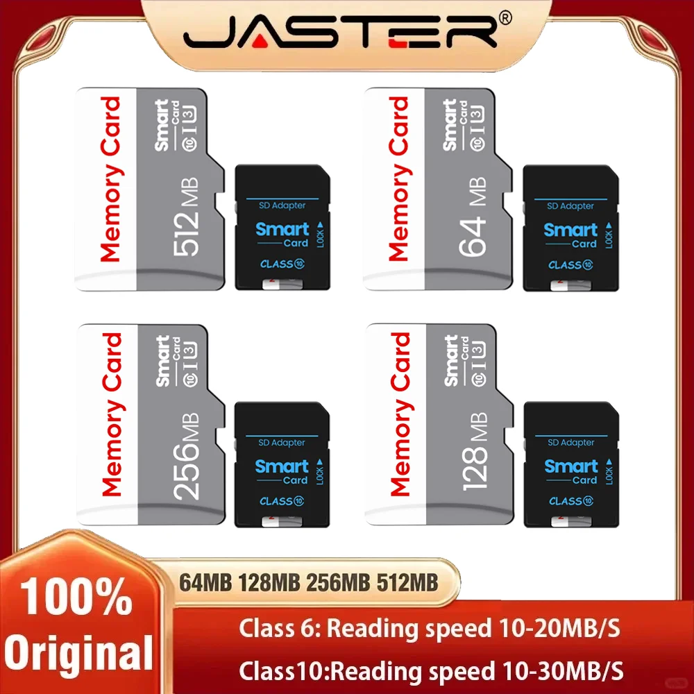 Memory Card White SD Card 512MB Mini Storage Device 256MB Wholesale TF Card 128MB Business Gift Flash Drive 64MB for Computer