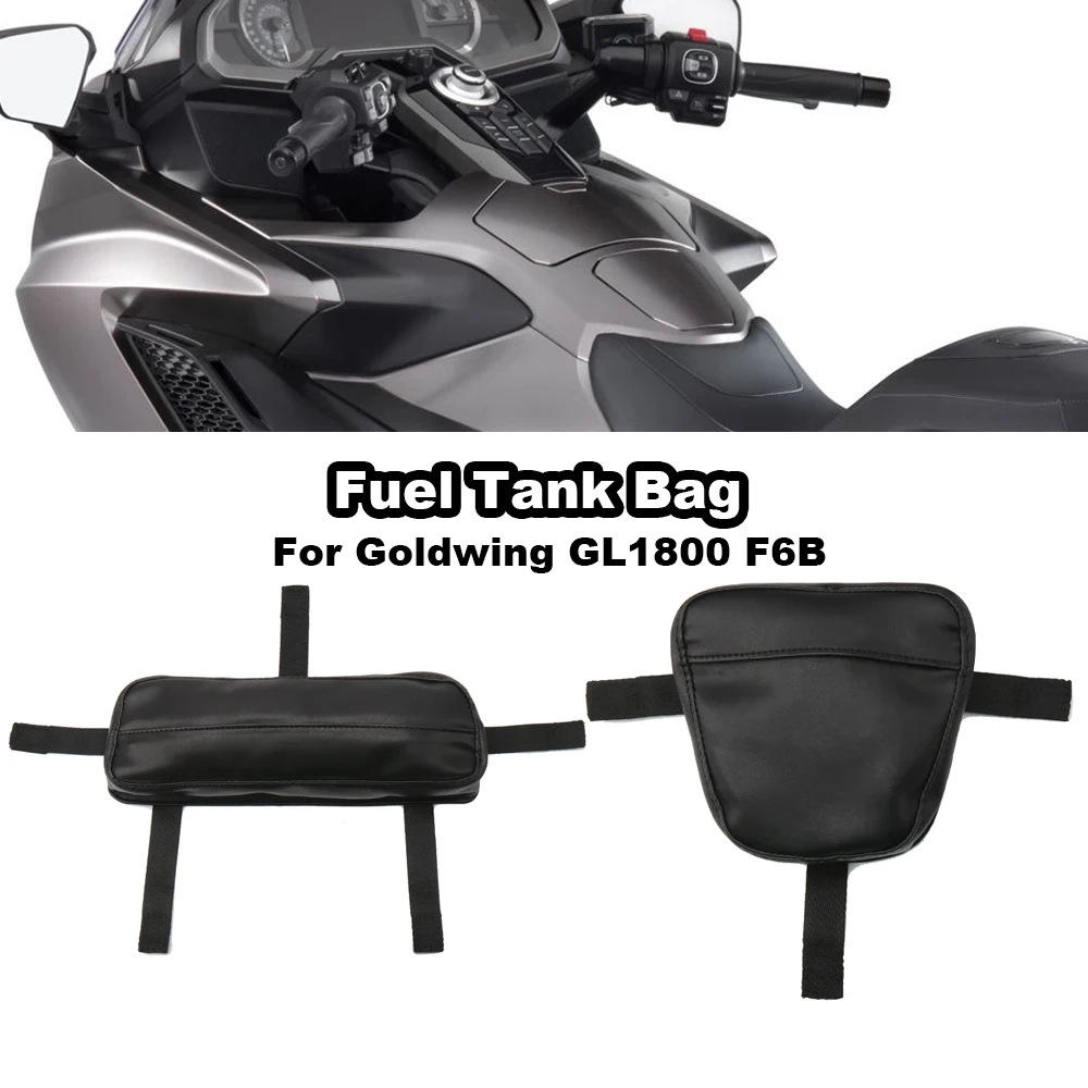 

Motorcycle Fuel Tank bag Phone Take in storage bag black kit For Honda Goldwing Gold wing GL1800 F6B accessory