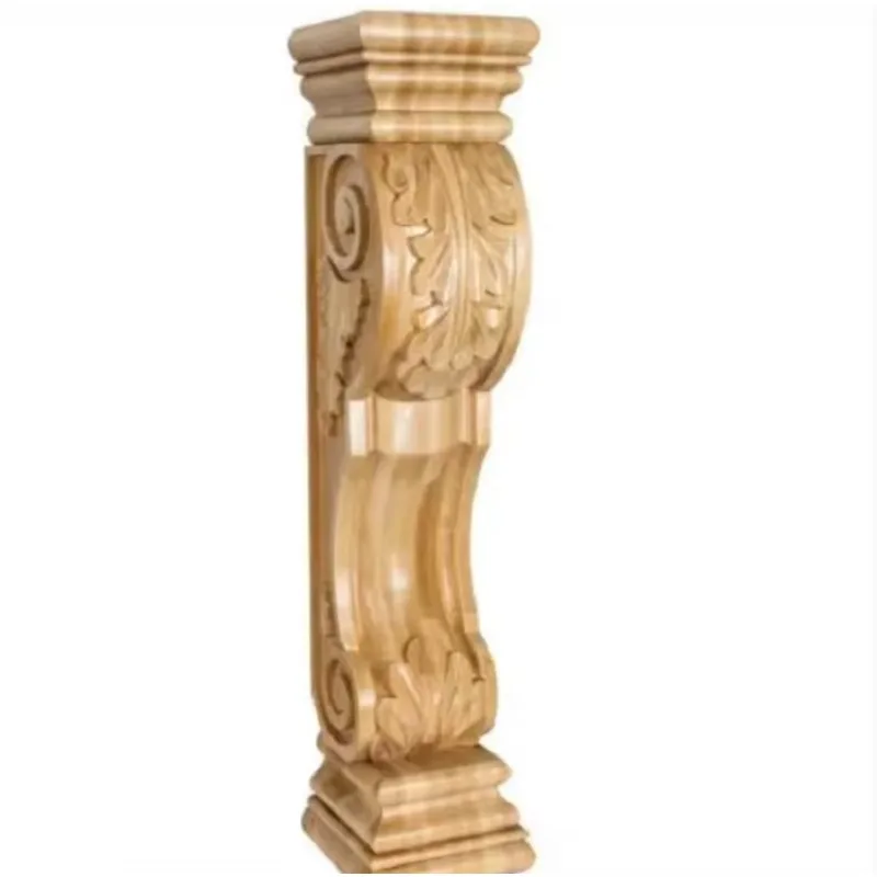 Furniture Legs  Sofa Feet Customized Size Wooden Accessories Antique Furniture Legs Square Bed Feet Wooden Sofa Legs