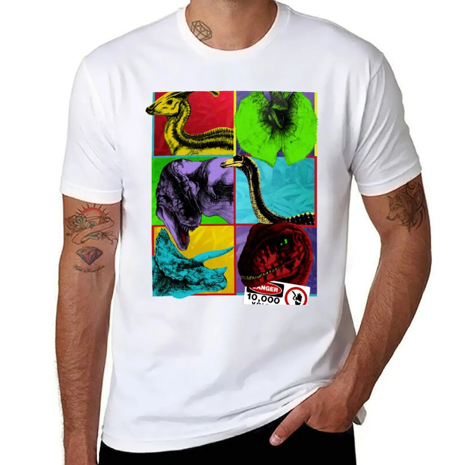 

Jurassic Dinosaurs T-Shirt cute tops oversizeds t shirts for men pack