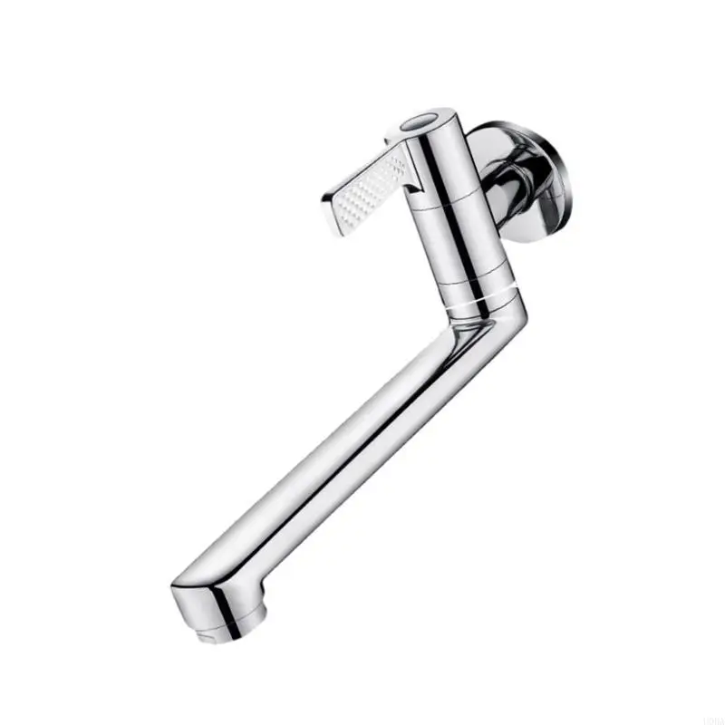 Wall Mounted Kitchen Faucet Cold Water Mixer Tap Solid Brass Extended Long Body Bathroom Sink Crane Accessories
