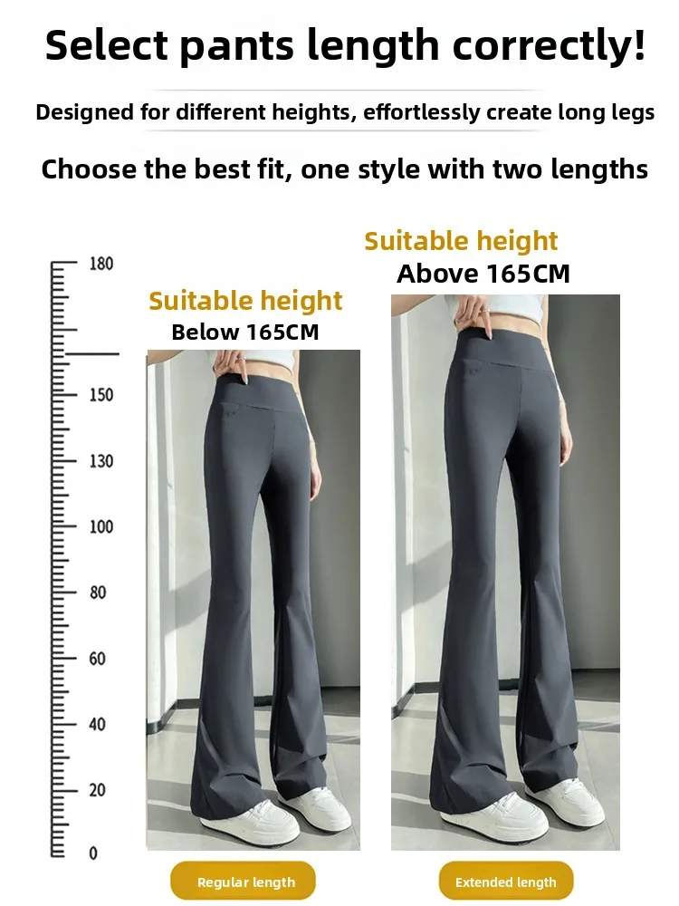 ay ارتفاع الخصر جرس بوت سراويل تقليدية المرأة اليوغا السراويل التخسيس تصميم الخريف جديد Sle Faionable كل مباراة السراويل