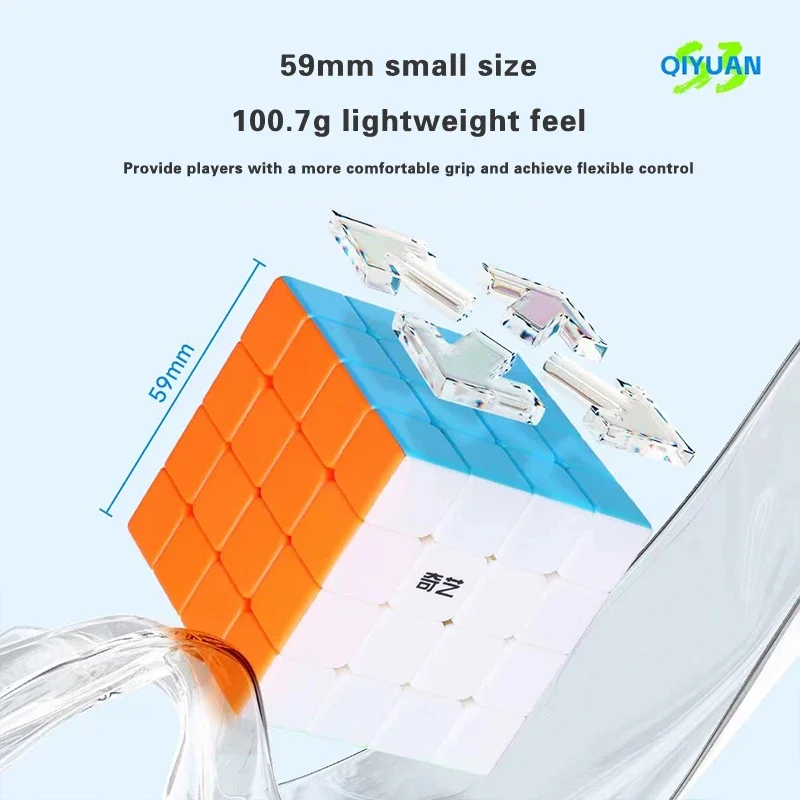 QIYI 4x4 Speed Cube 4x4x4 Puzzle Speed Magic Cube 4Layers Speed Cube Professional Puzzle Toy For Children Kids Gift Educ Toy