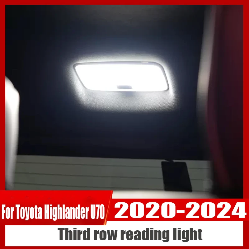 

For Toyota Highlander U70 2020 2021 2022 2023 2024 Automobile Third row reading light floodlight Roof light reading lamp