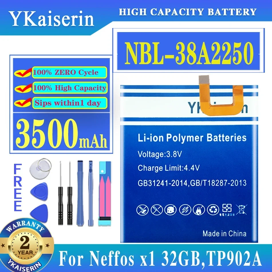 

Аккумулятор для мобильного телефона емкостью 3500 мАч для TP-link Neffos X1 32 ГБ NBL-38A2250