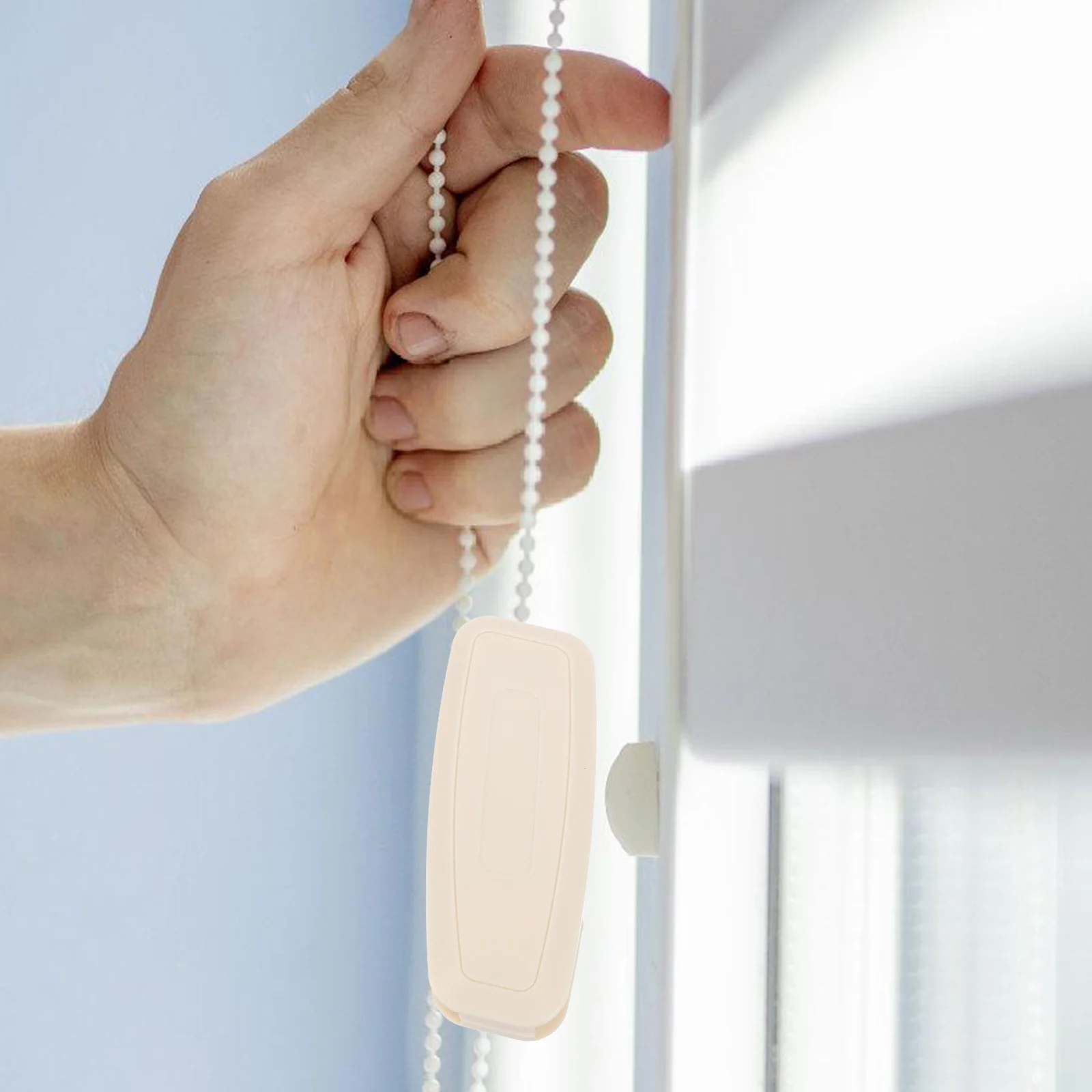 

4Pcs Plastic Roller Blind Handle Cord Pull Ends Blind Cord Weights Window Blinds Accessories for Curtains