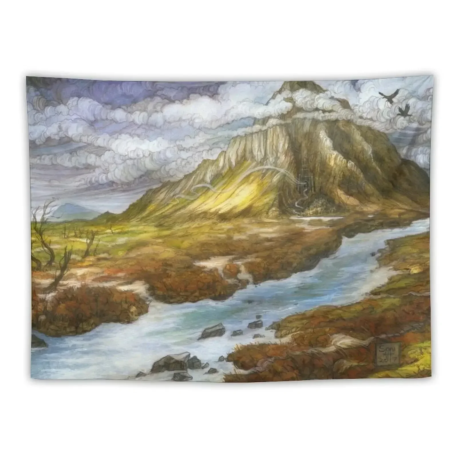 

The Lonely Mountain Tapestry House Decorations Decorations For Room Room Design Tapestry