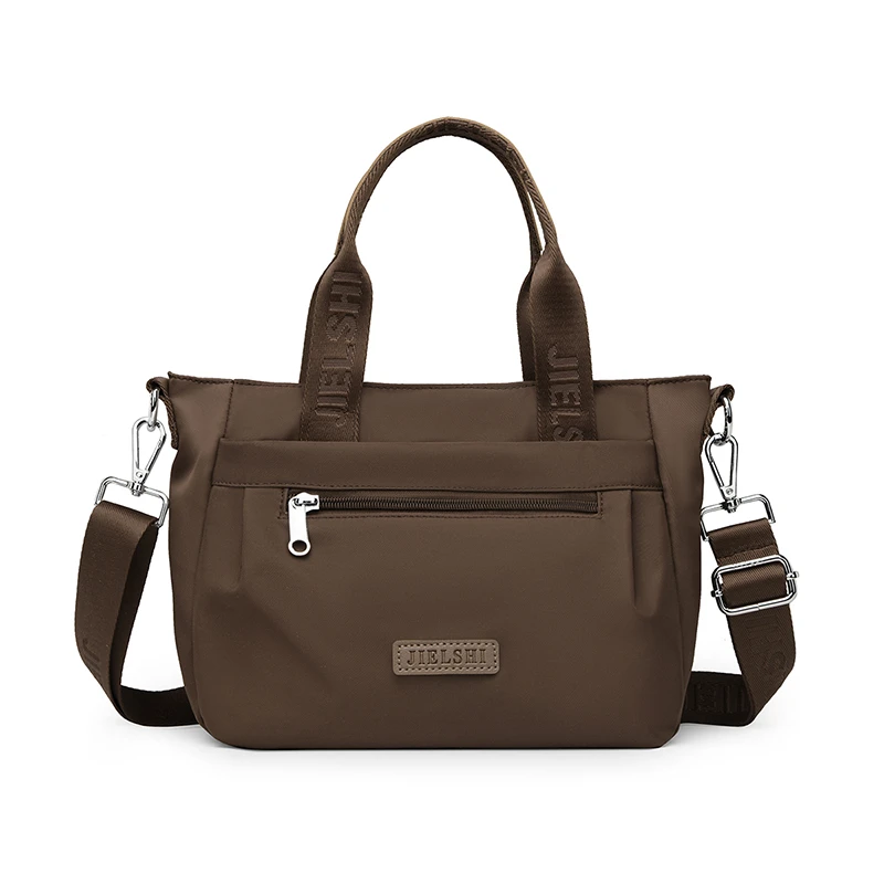 

Jielangi Women's Ox Cloth Nylon oulder Bag Large Capaci Lightweight Handbag Casual Sle Zipper Closure Daily Use