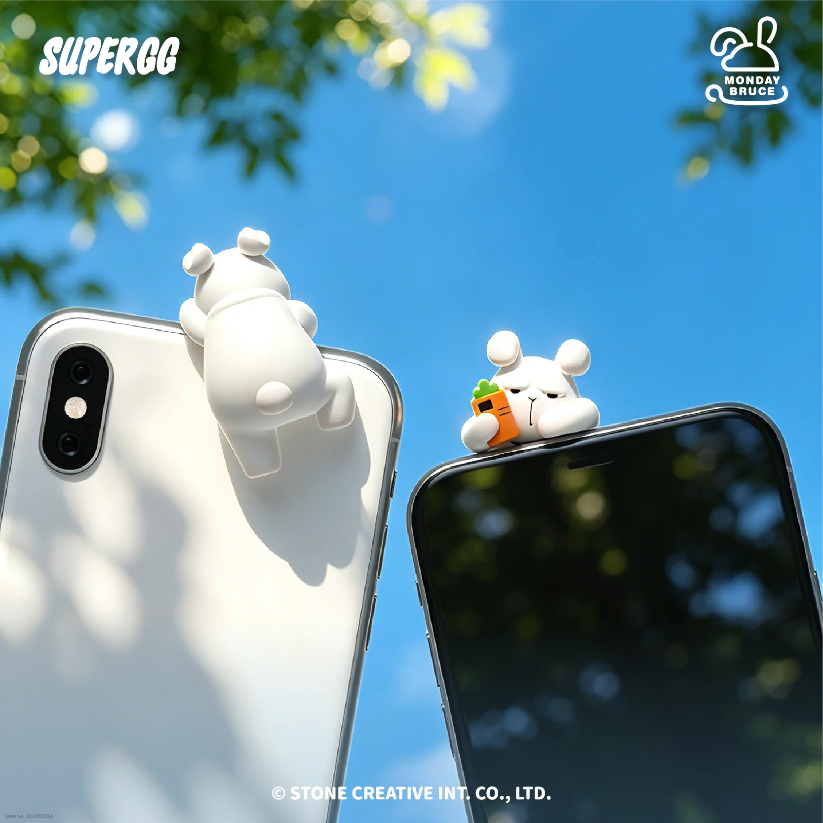 Supergg Monday Bruce Series Bl - Phone Accessories Blind Box ulasan dan harga
