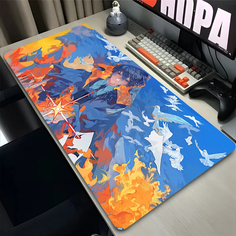 Mouse Pad Large E-sports Players Mousepad anime Keyboard Pad Lord of the Mysteries PC Computer Mouse Mat Rubber Gamer Desk Mat