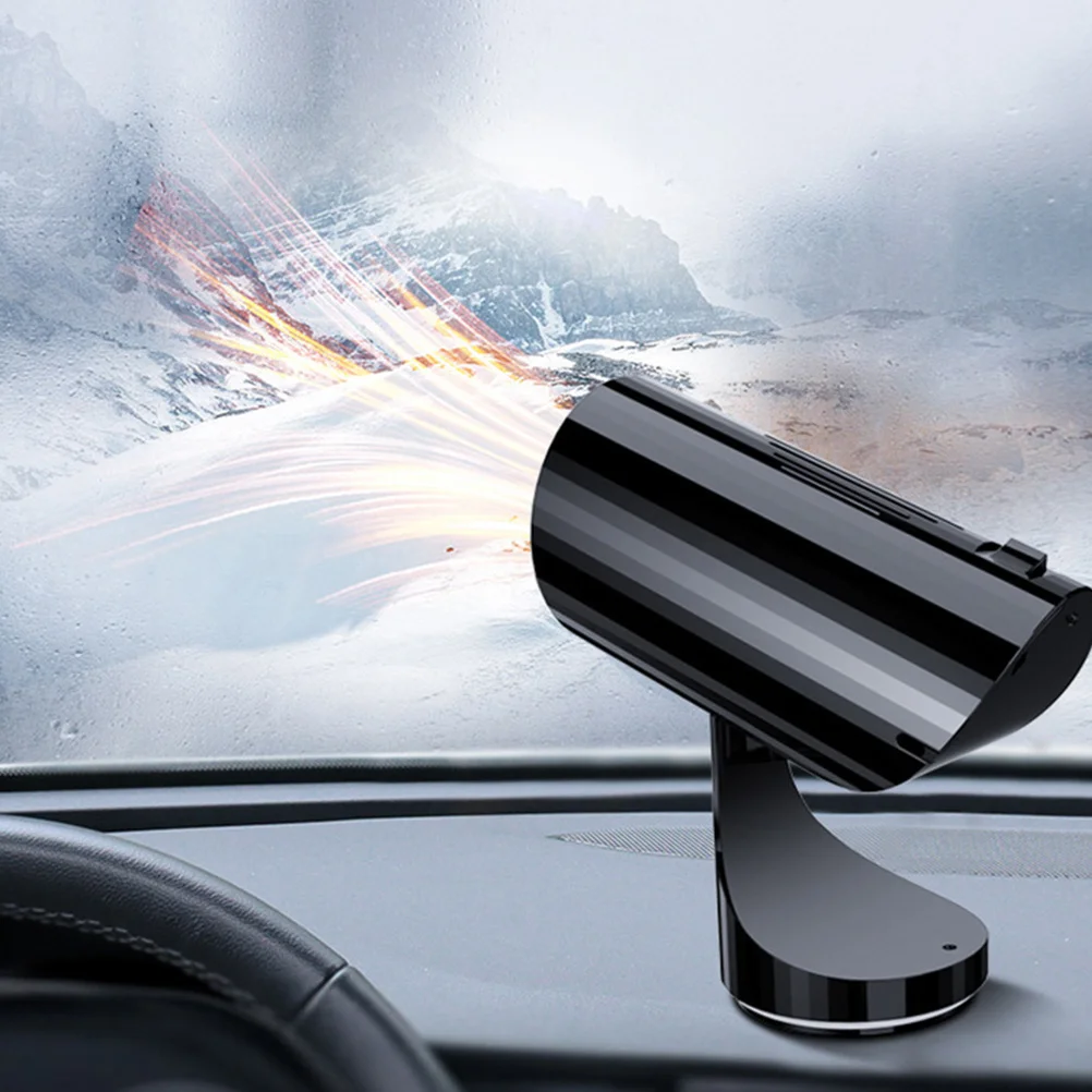 

Car Heater Heating Accessory 12v Portable Solution Defroster Windshield Abs for Appliance