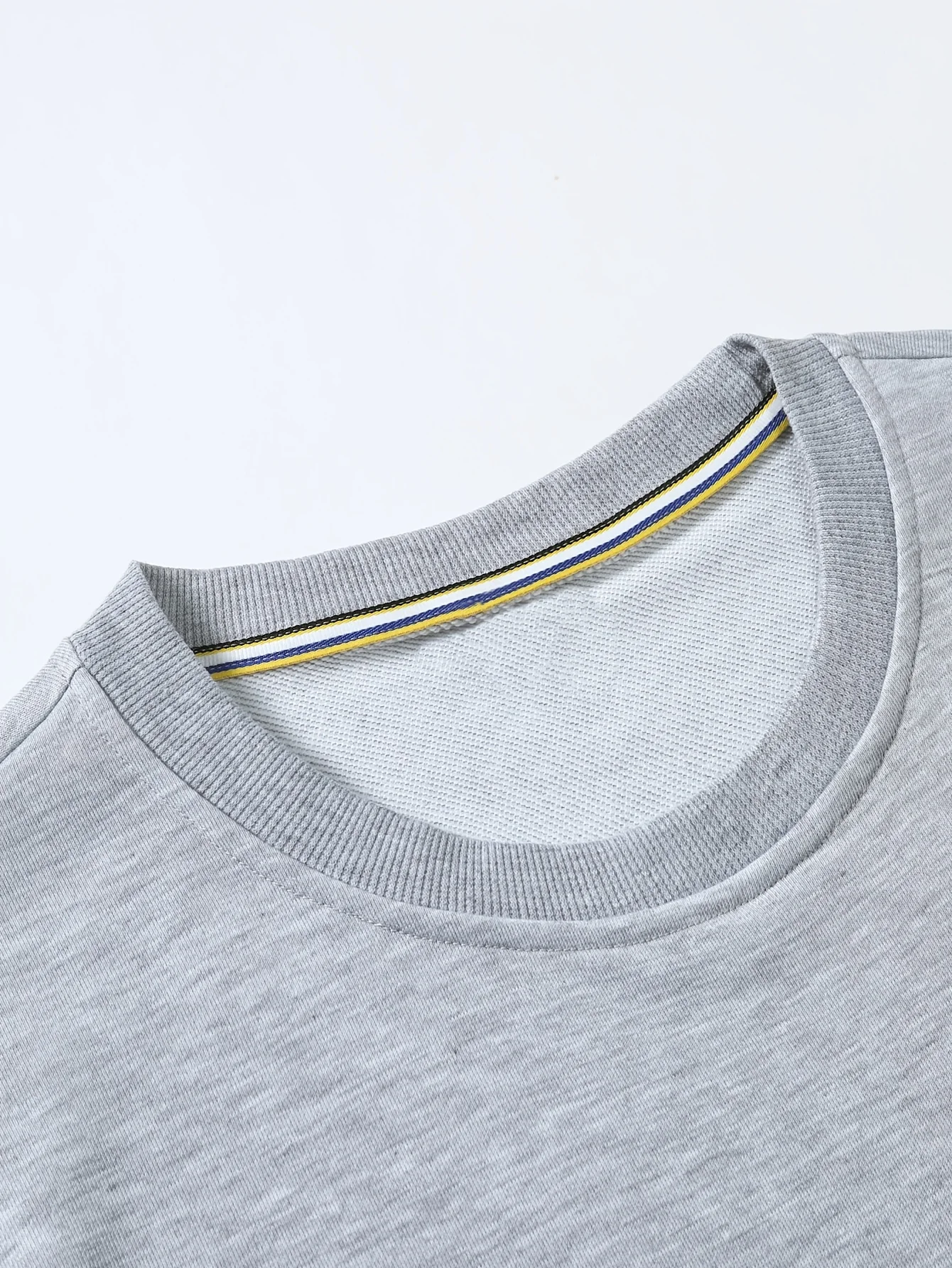 Spring And Autumn, Men'S Fashion Crew Neck Sweater, Tokyo Kyoto Landscape Letter Printing Pattern