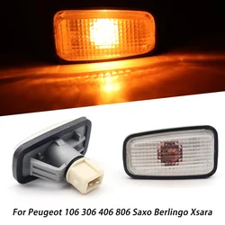 12V 55W Auto Side Marker Light Bulb Repeater Lamp Indicator For Citroen Saxo Fiat Peugeot 106 306 406 806 108 Car Accessories