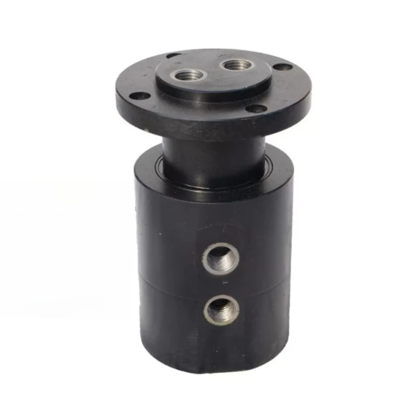 High Pressure Hydraulic Rotary Joint 2 Way Carbon Steel Universal Central Rotation 360 Degree for Industrial Machinery Heavy