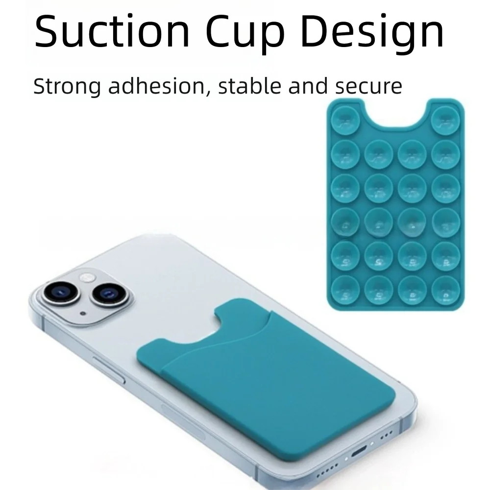 

Silicone Suction Cup Phone Holder Anti-Degaussing Adhesive Suction Cup Bracket Washable Mobile Phone Fixed Pad Phone Accessories