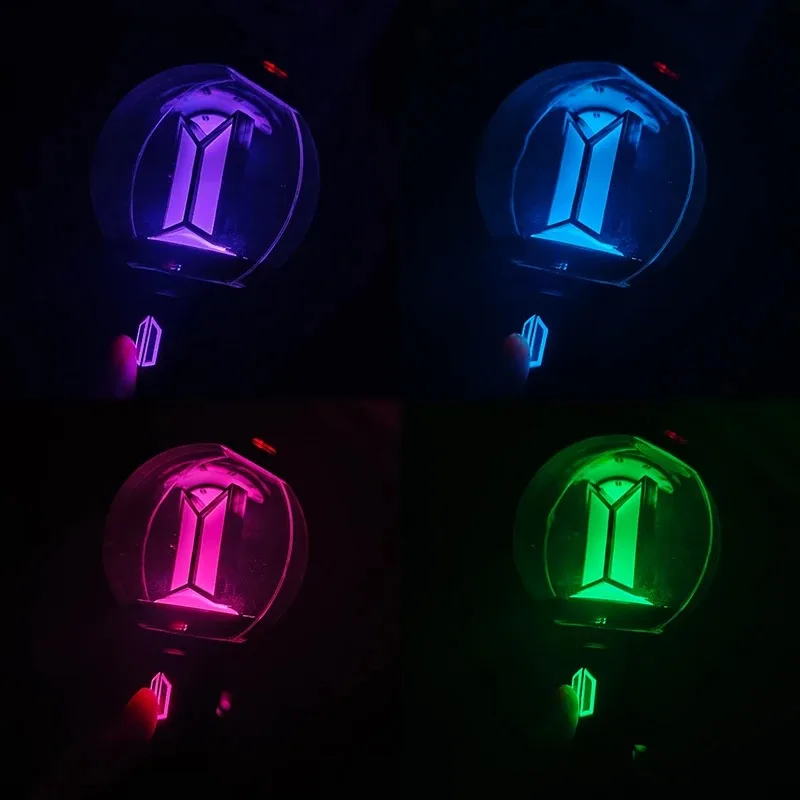 Neuer Original Lightstick Ver.4 Sonderedition Ver.3 Konzert-Leuchtstab mit Bluetooth Fotokarten-Sammlung Handlampe