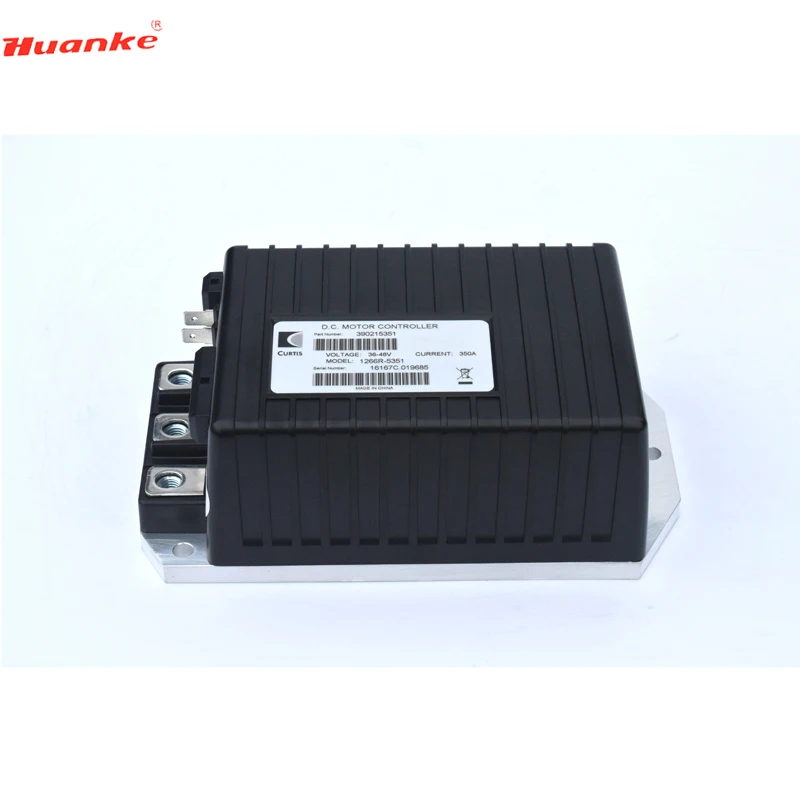 Original 48v 350A Curtis 1266R-5351 DC motor speed controller for golf cart