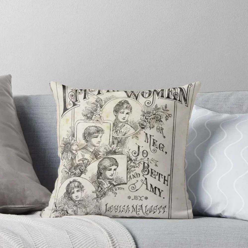 

Little Women Throw Pillow Cushion Cover For Sofa Christmas Covers Decorative Cushions Pillowcase Cushion pillow
