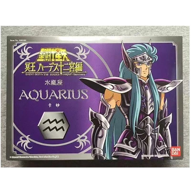 

Original Saint Seiya Aquarius labbubu lababa Model collect Holiday Gifts Decorations Ornaments Figure Action doll Trendy toys