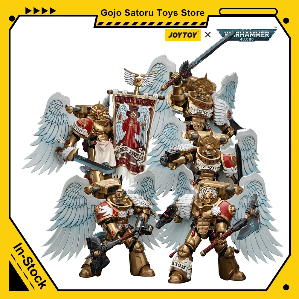 

[IN STOCK] JOYTOY Warhammer 40K 1/18 Action Figure Blood Angels Anime Model Guard Gift Joint Movable Figurine Collection Model