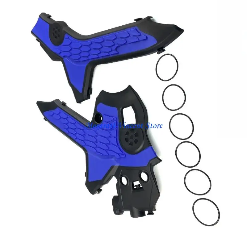 

A70F Off Roading Dirt Bike Motorcycle Side Panel Guard For CRF300L CRF300R Scratch Proof Lightweight Enhanced Grip