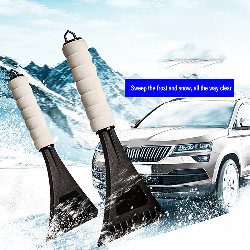 

New Car Snow Shovel Ice Scraper Cleaning Tool For Vehicle Windshield Auto Snow Remover Cleaner Winter Car Accessories Removal