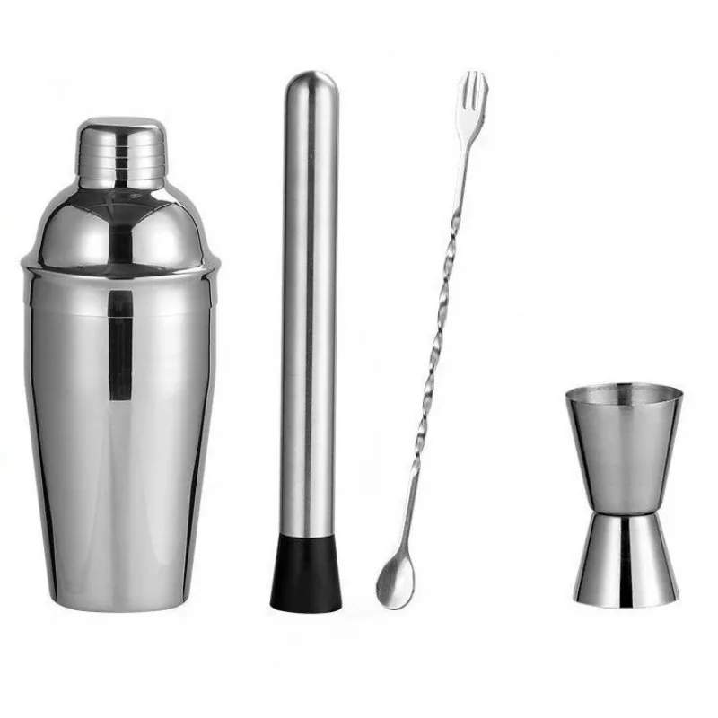 Set de Coctelería, Set de Coctelera para Martini, Set de Barman con Mezclador para Margaritas, Coctelera, Jigger Medidor, Cuchara Mezcladora, Accesorios de Bar