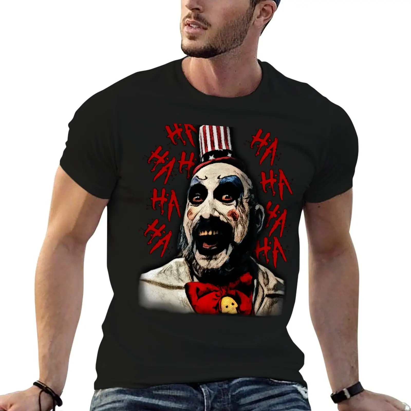 Captain Spaulding T-Shirt t shirt man cotton t shirt men 100% cotton luxury brand cotton t shirts man 100% T-Shirt