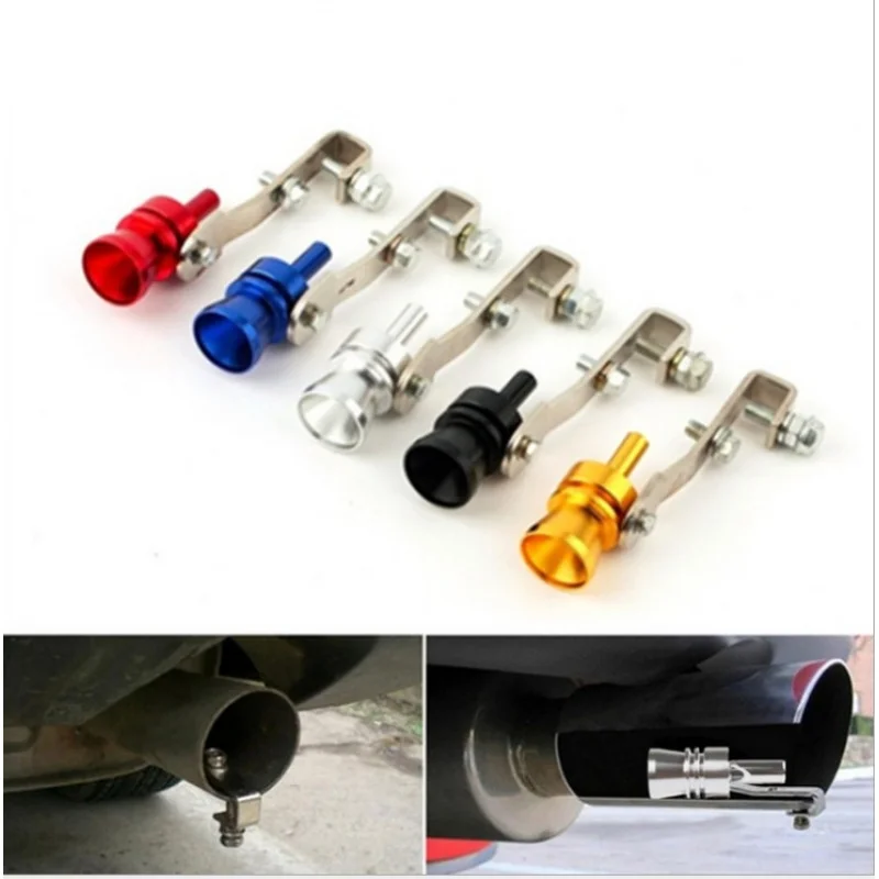 1pc Car Turbo Whistle, Universal Car & Motorcycle Exhaust Sound Simulator, S Size