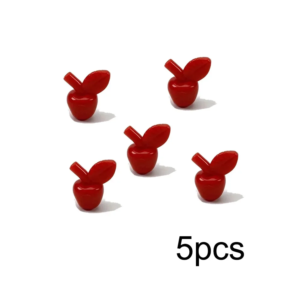 Creative Animal Building Blocks for Kids Dog Pig Horse Bird Monkey DIY Fun apple banana plant accessories brick Toys for kids view 6