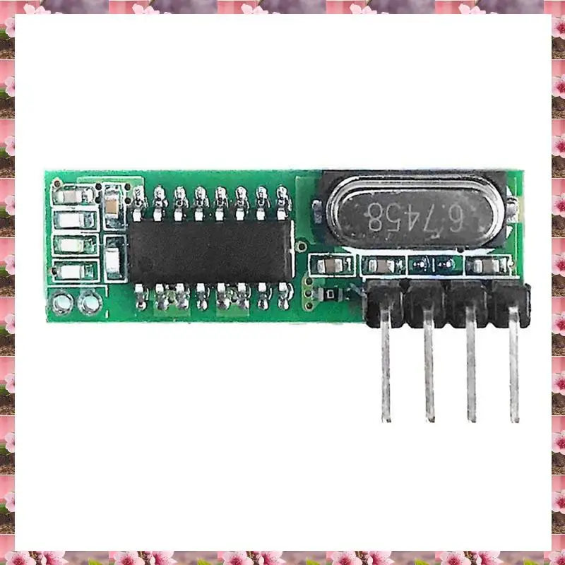 

2025 433 Mhz Superheterodyne RF Receiver And Transmitter Module Wireless Module Diy Kit Antenna,433 Mhz Superheterodyne RF Recei