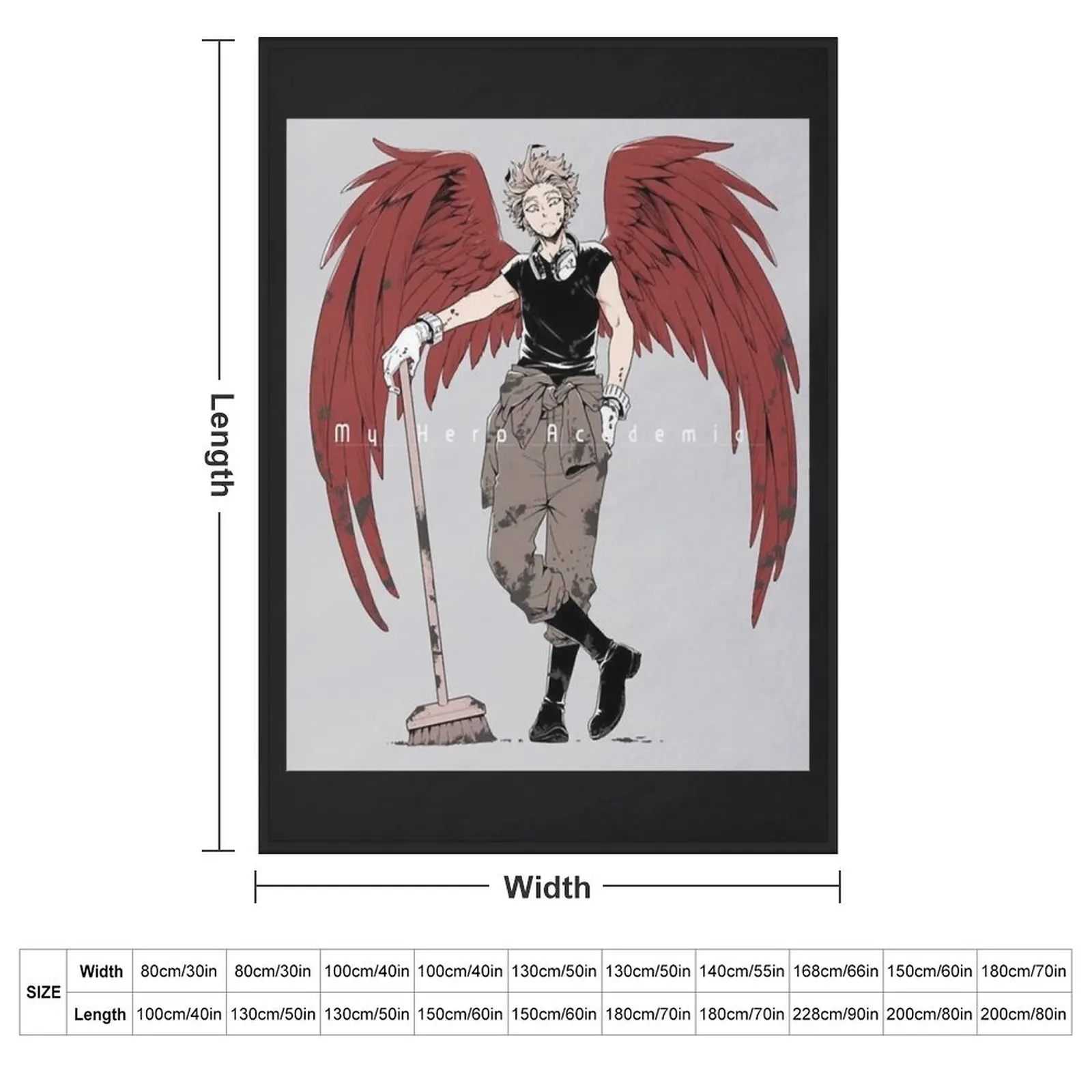 Acad??mie Hawks My Heroes T-shirt classique Throw Blanket