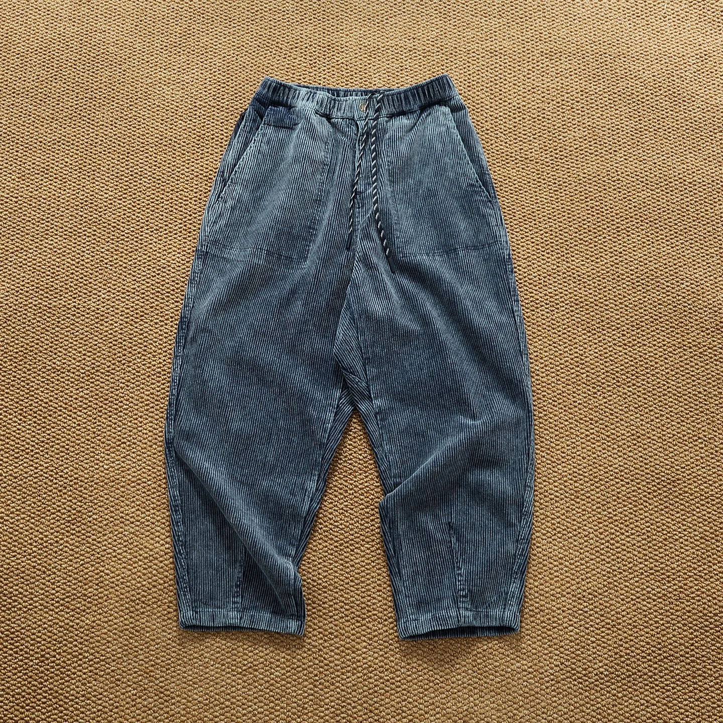 

American heavyweight retro corduroy casual pants for men in autumn and winter