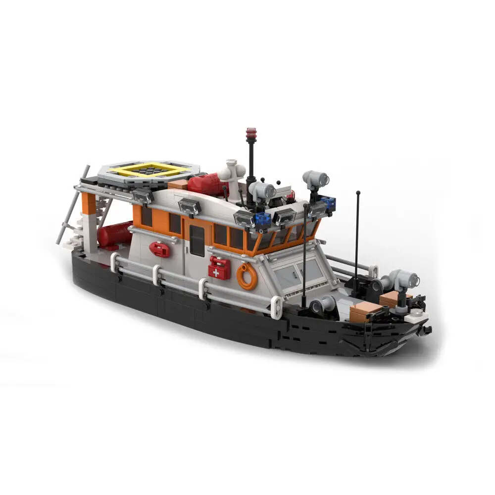 

Patrol Boat Patrol Craft, Patrol Ship, Patrol Vessel Model 601 Pieces MOC