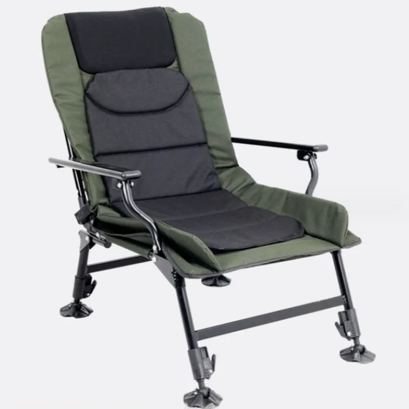 Factory Direct Sales Comfortable and Durable Camping Chair Portable Recreational Fishing Beach Chair