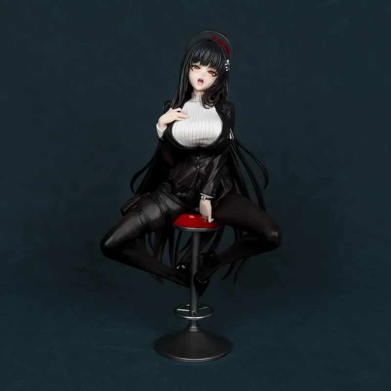 

Blue Archive Role Ritsu Tsukimi C&C Secret Service Cute Girl Figure Toys Collection Ornaments Game Peripheral Birthday Gifts